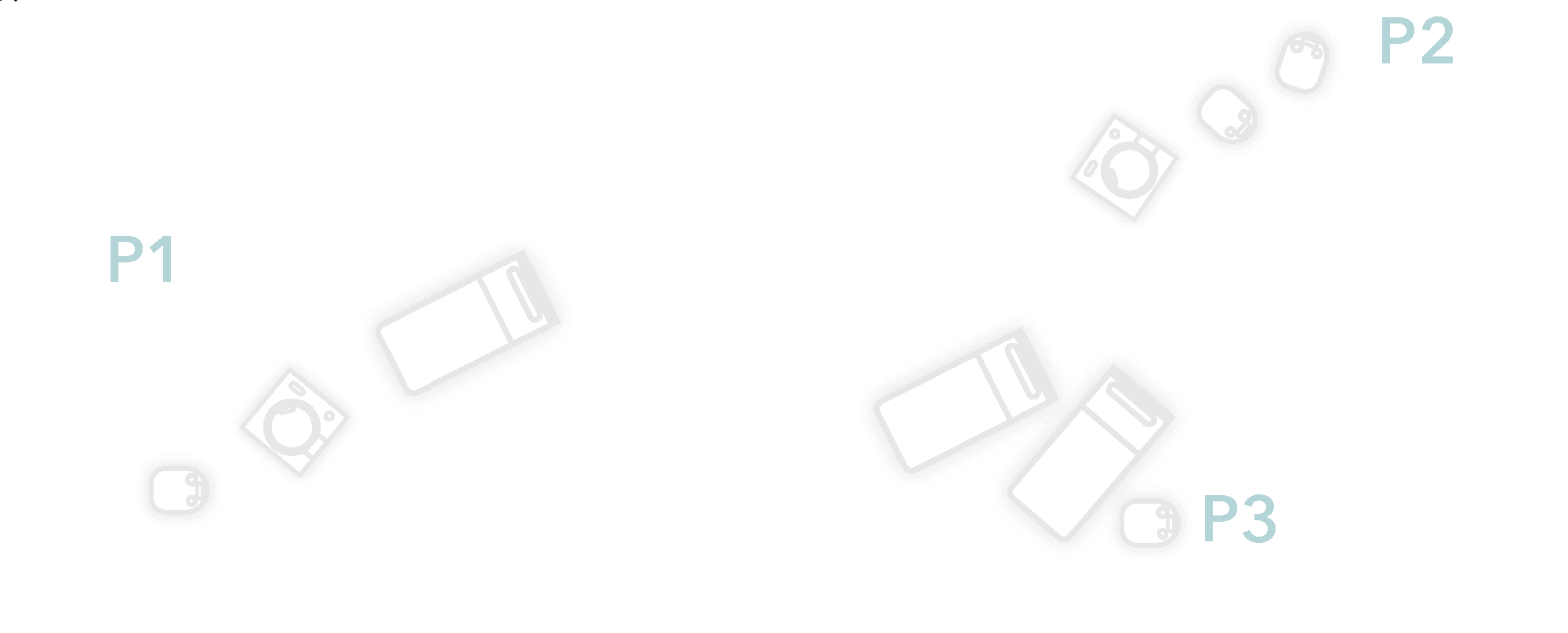 Diagram 1 from the printed STACK ATTACK! rules