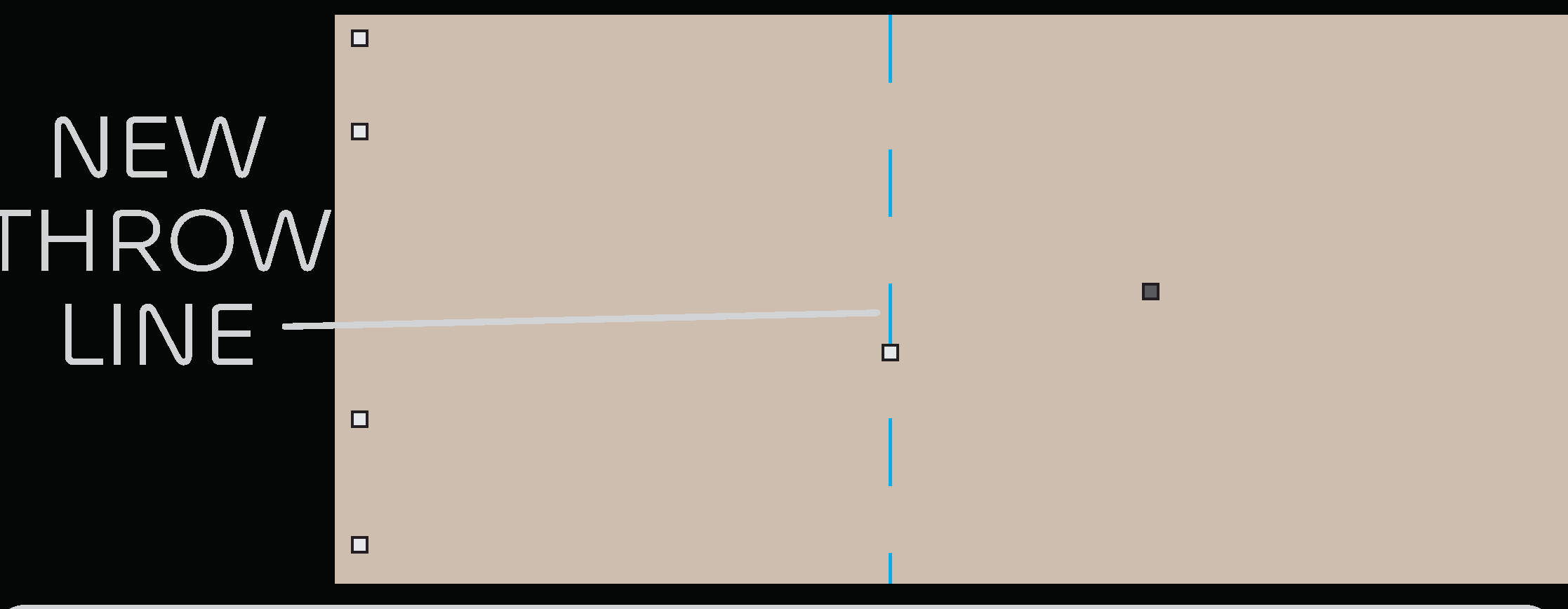 Diagram 4 from the printed KUBB rules