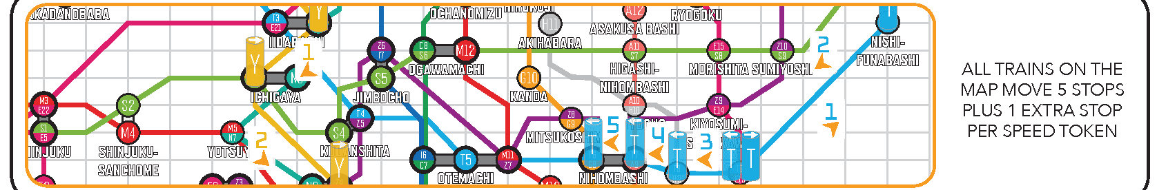 Diagram 1 from the printed TRAIN PHASE rules
