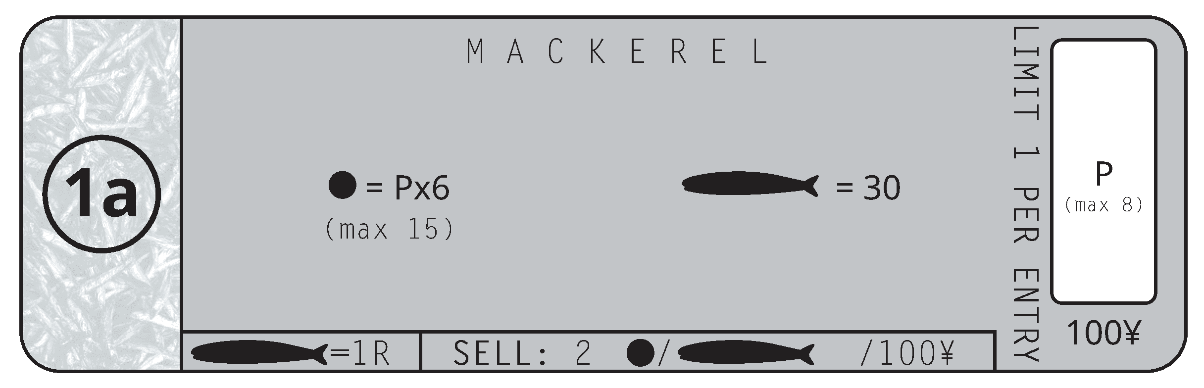 『Mackerel』印刷版ルールブックの図1