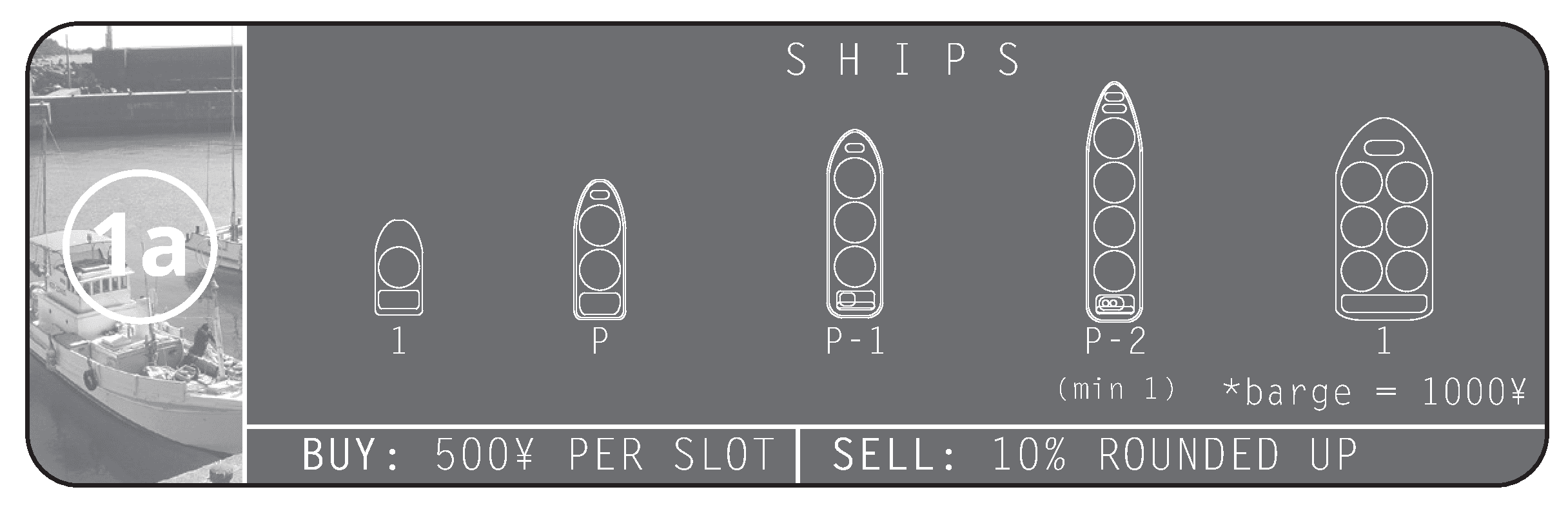 Diagram 1 from the printed Ships rules