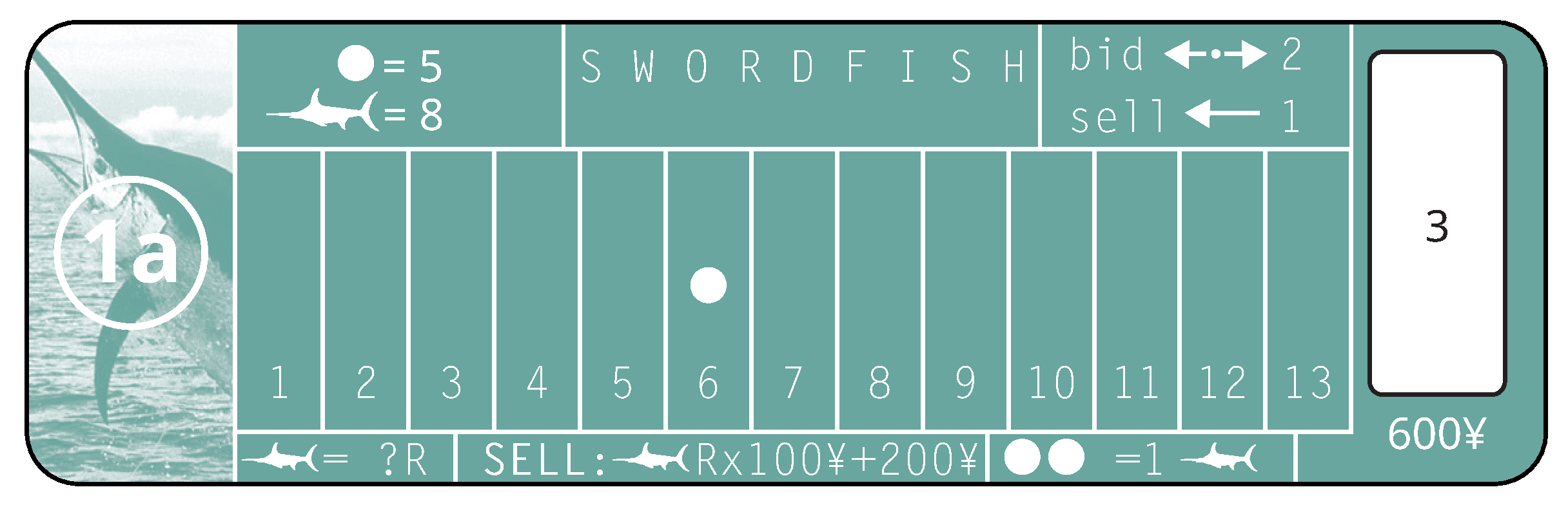 Diagram 1 from the printed Swordfish rules