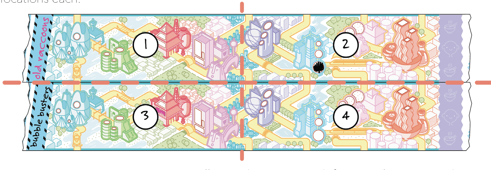 Diagram 1 from the printed OBJECTIVE rules