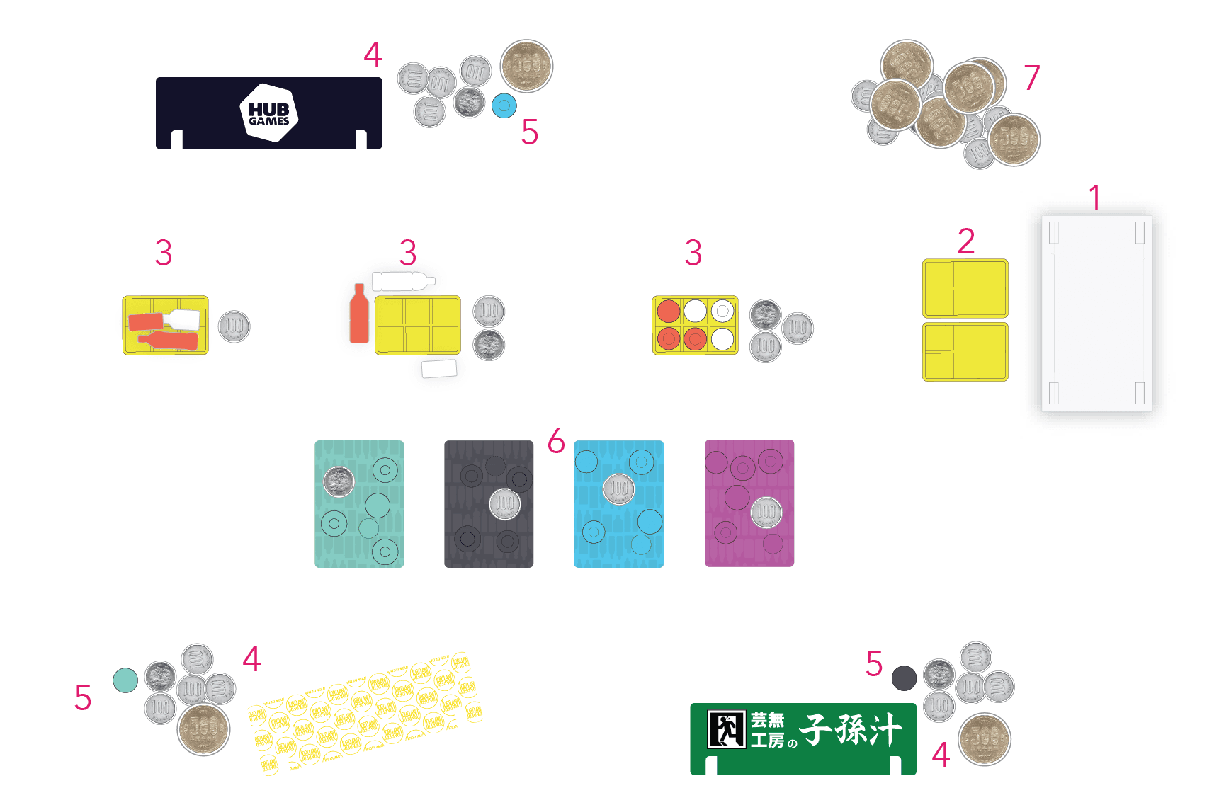Diagram 1 from the printed VANILLA rules