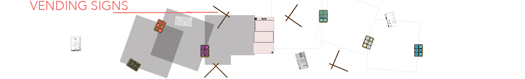 Diagram 1 from the printed VEND MACHINE rules
